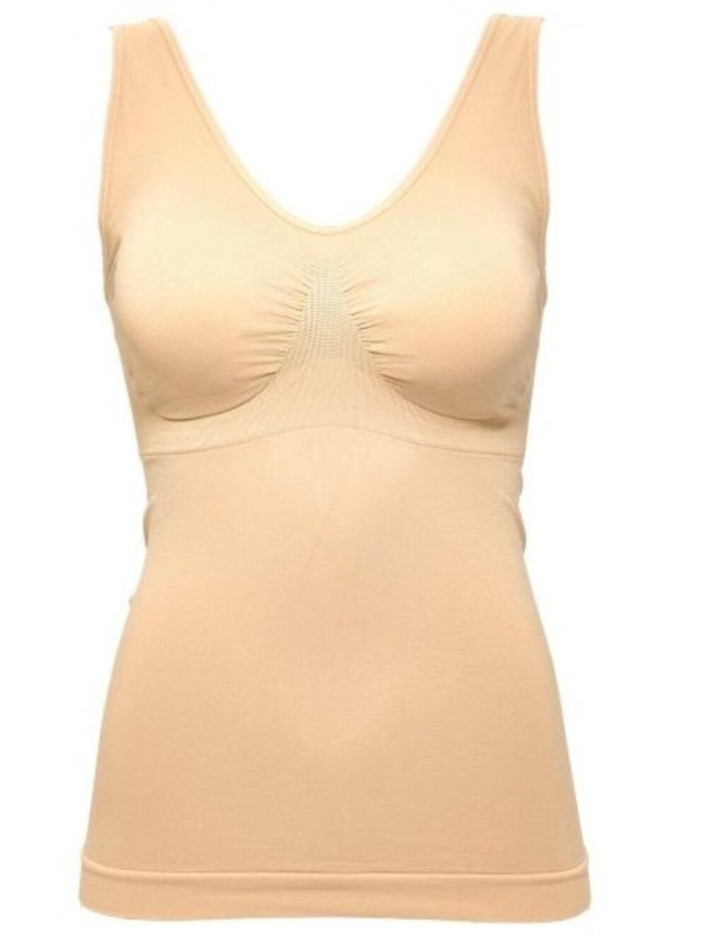 Rhonda Shear Seamless Tank w/Removable Pads LARGE